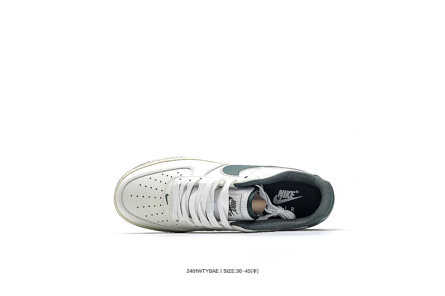 Nike Dunk Low Sail Black Sneaker 7654 comparison gallery with QC evidence thumbnail 5