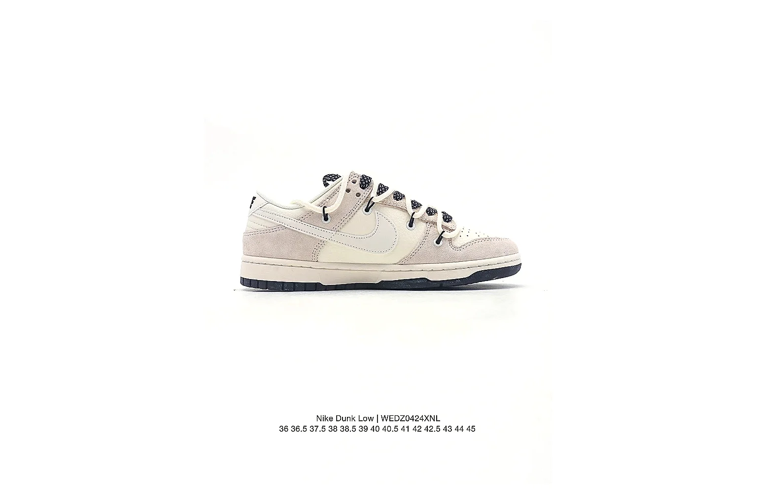 Nike Dunk Low Sail Black Speckle Sneaker 3053 comparison gallery with QC evidence