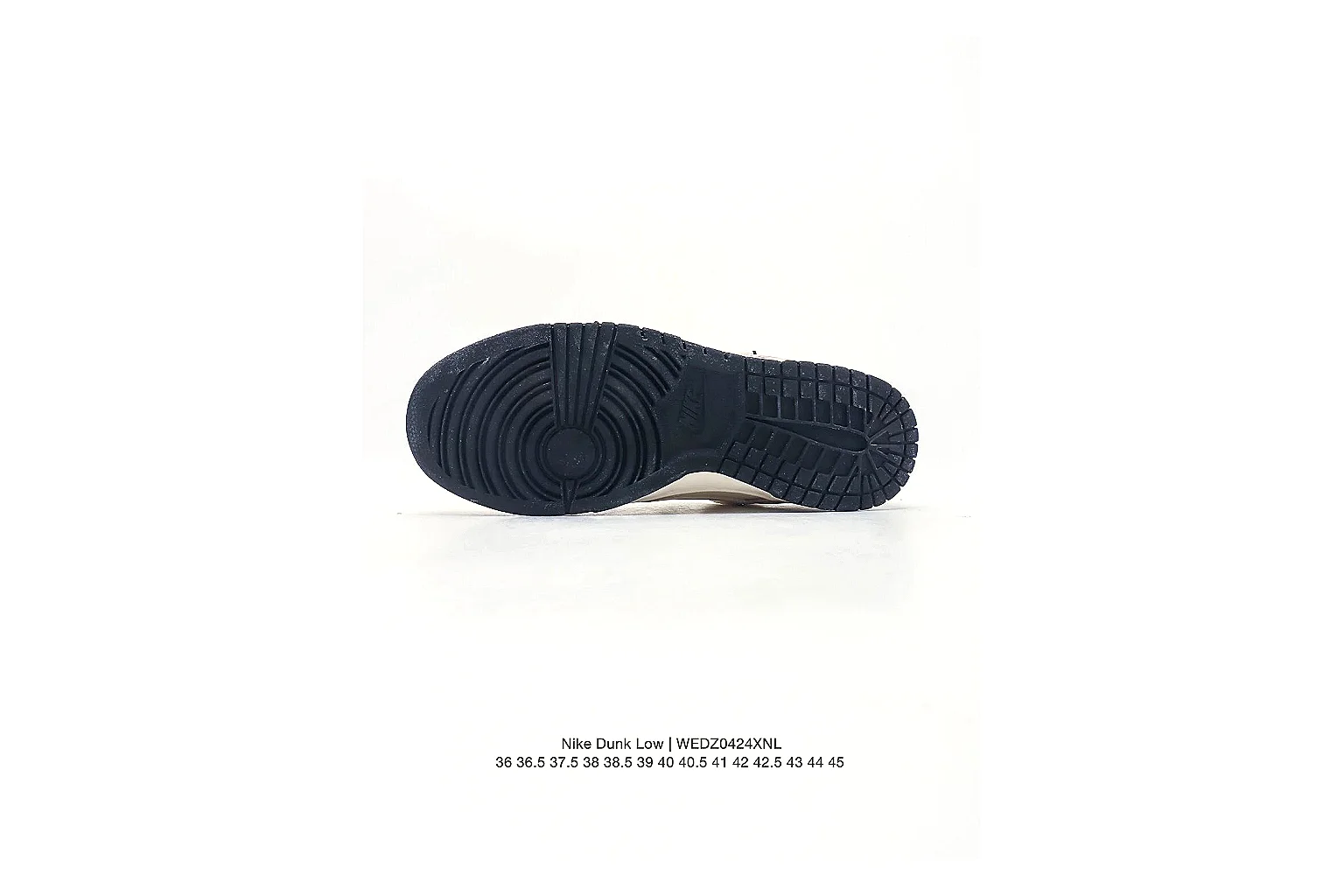 Nike Dunk Low Sail Black Speckle Sneaker 3053 comparison gallery with QC evidence thumbnail 5