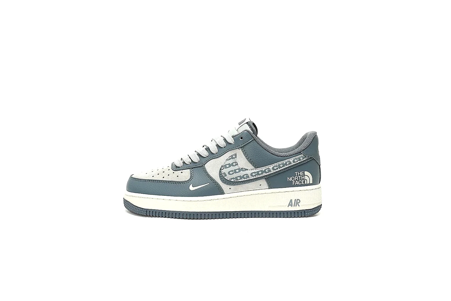 Kako Scout comparison images for Nike Gray Blue Low Court