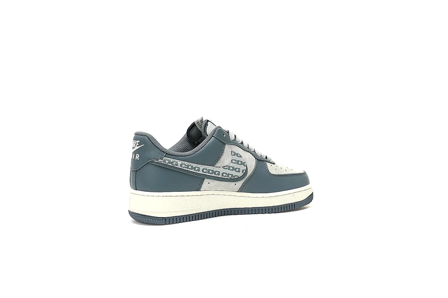 Kako Scout comparison images for Nike Gray Blue Low Court