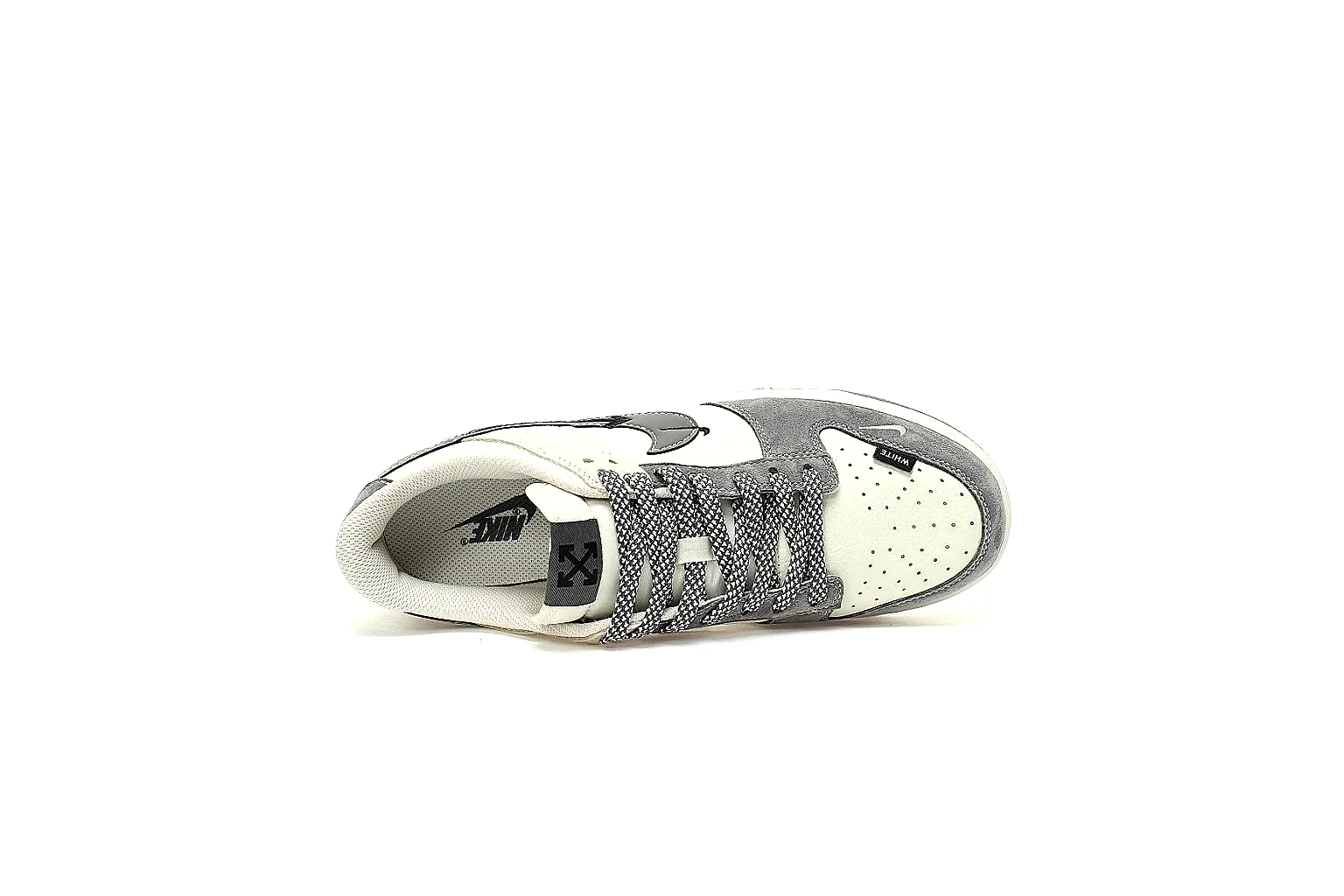 Kako Scout comparison images for Nike Gray Low Court Sneaker thumbnail 3