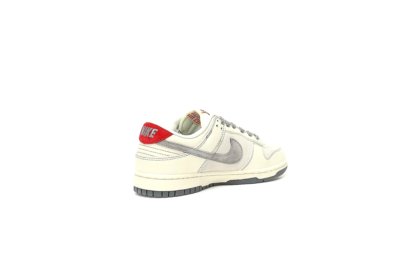 Kako Scout comparison images for Nike Gray Red Low Court Sneaker thumbnail 2