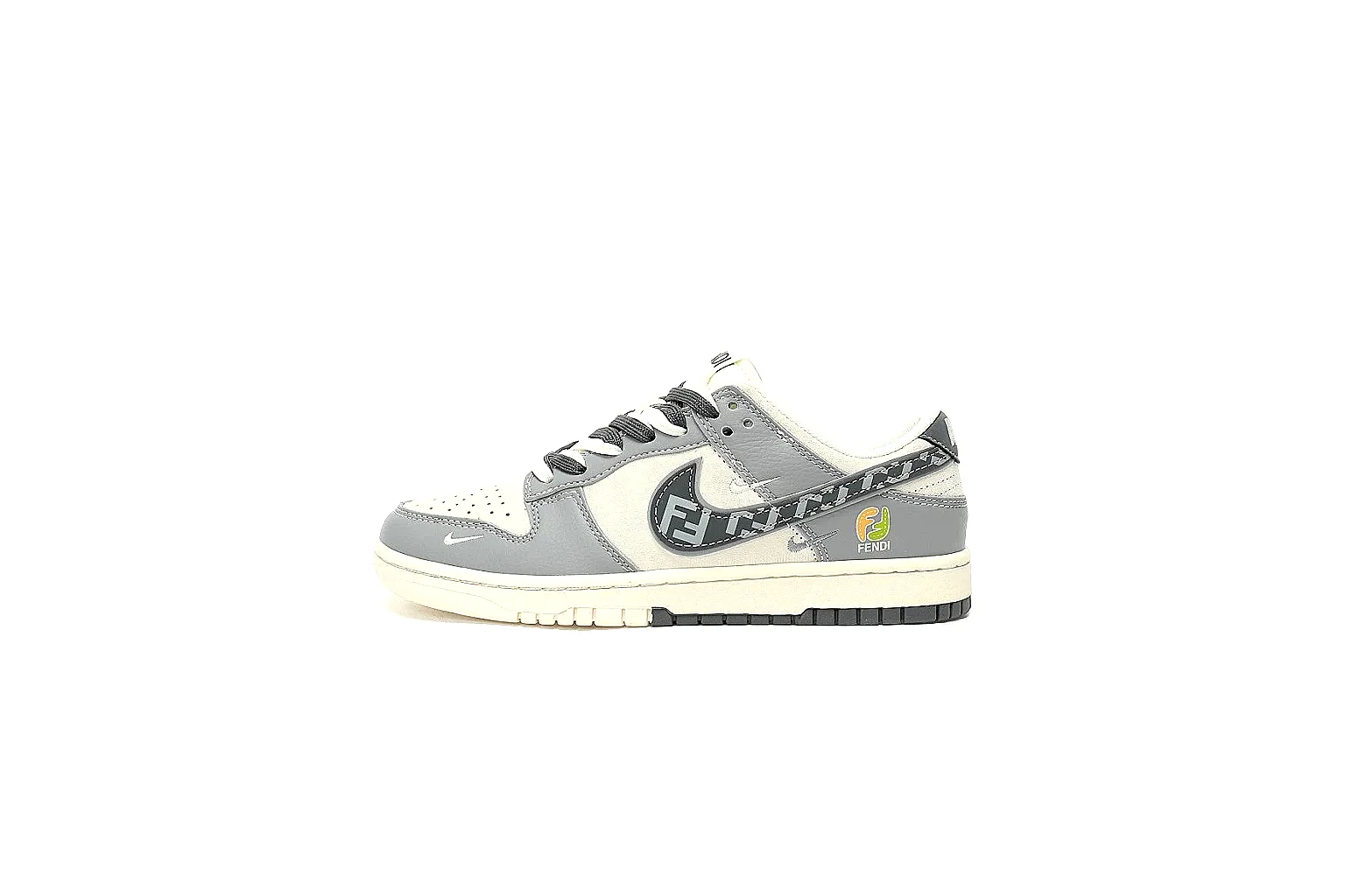 Kako Scout comparison images for Nike Gray White Low Court