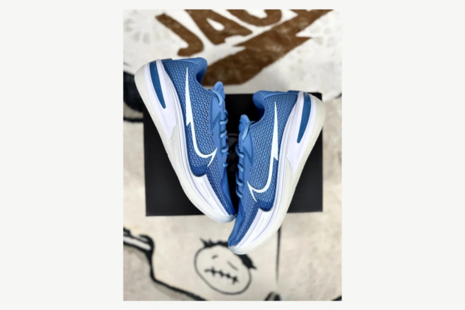 Nike Air Zoom GT Cut 1 Black White Low Top comparison proof image SKU 1194924713 thumbnail 5