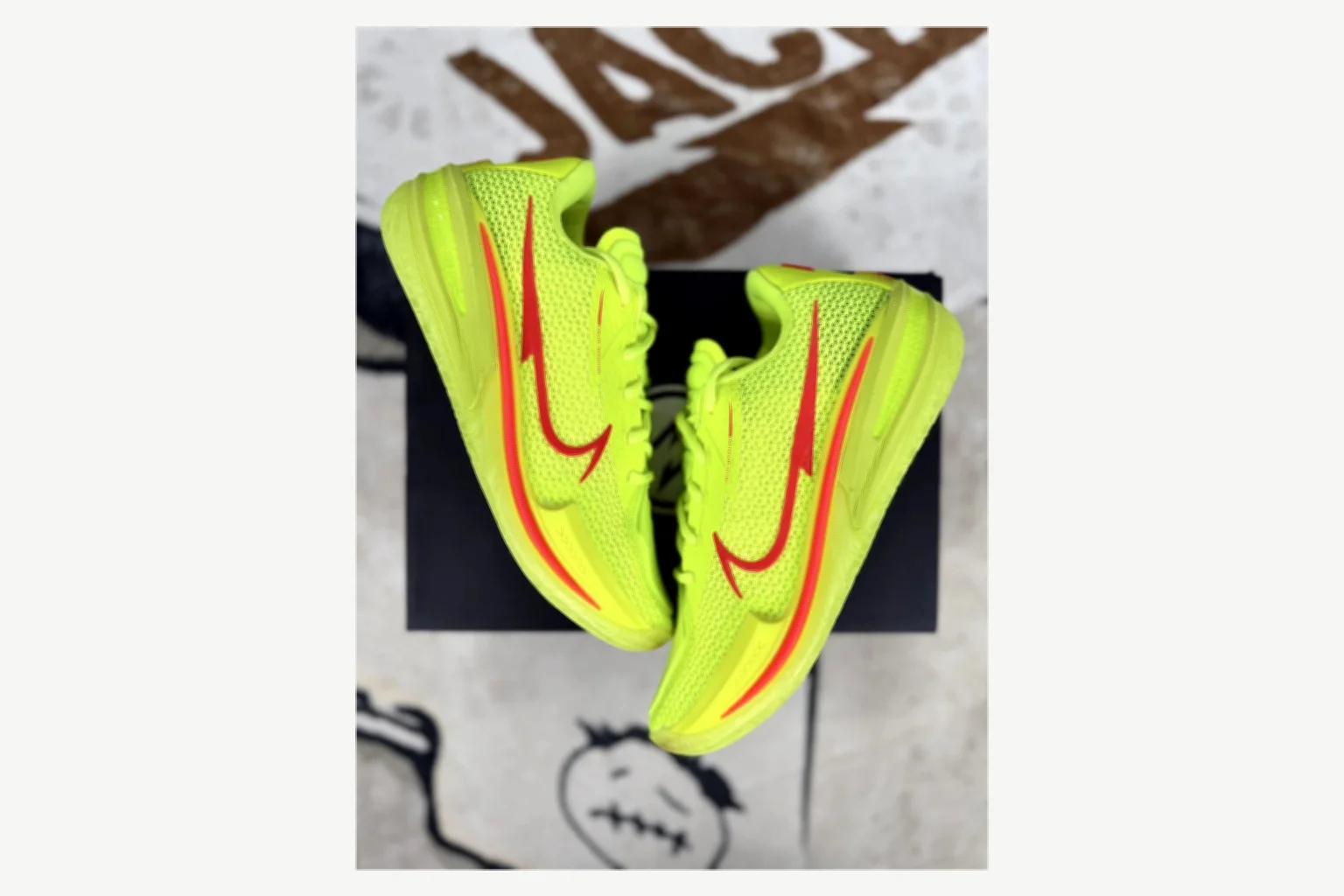 Nike Air Zoom GT Cut 1 White Red Low Top comparison proof image SKU 1194924766 thumbnail 5