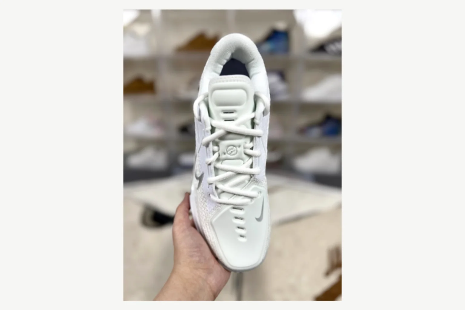 Nike Air Zoom GT Cut 1 Silver Gray Low Top comparison proof image SKU 1194924863 thumbnail 4