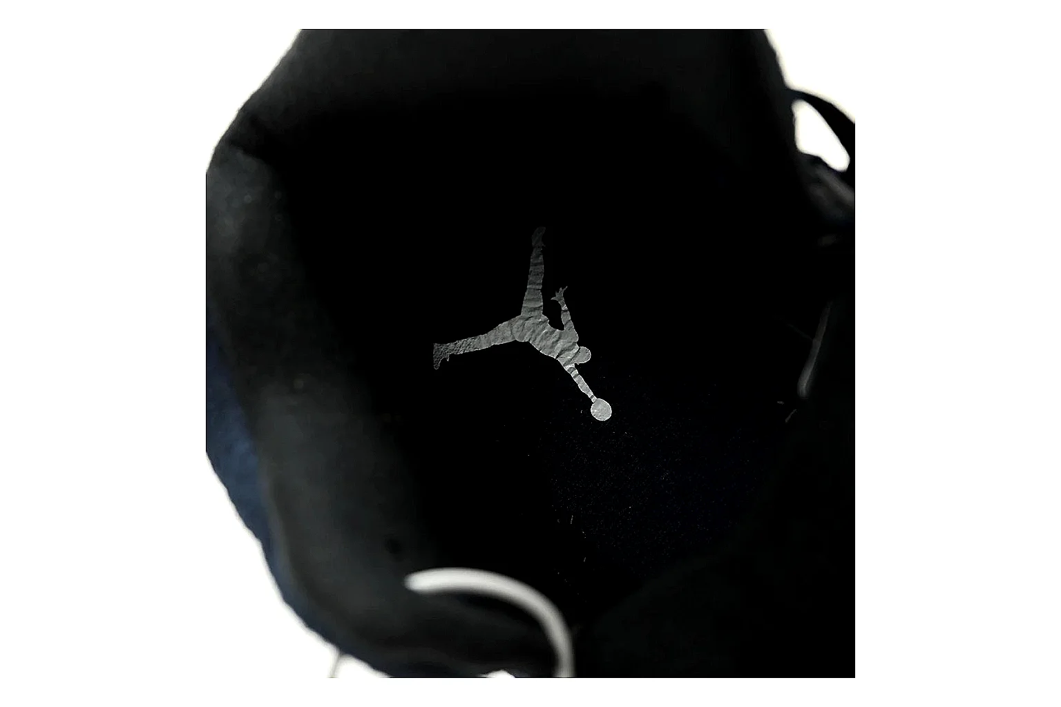 Nike high-top sneaker Black Blue 0792 comparison signal note six-photo gallery thumbnail 3