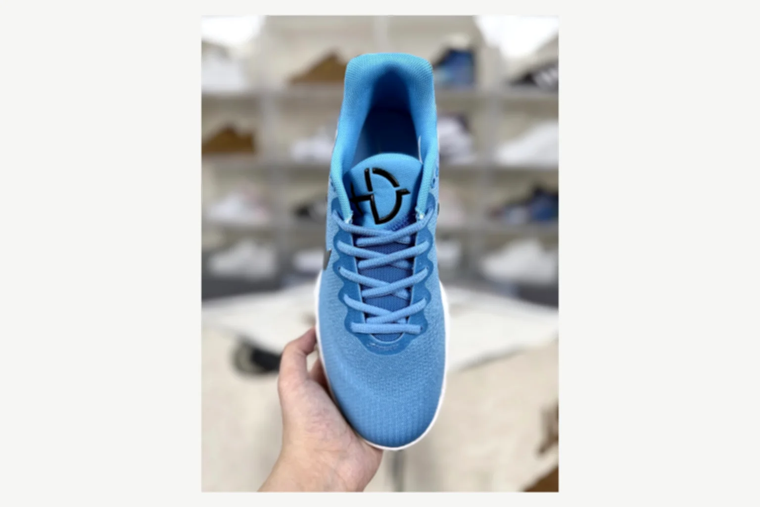 Nike Blue Silver Low Top Runner comparison proof image SKU 1194923779 thumbnail 4