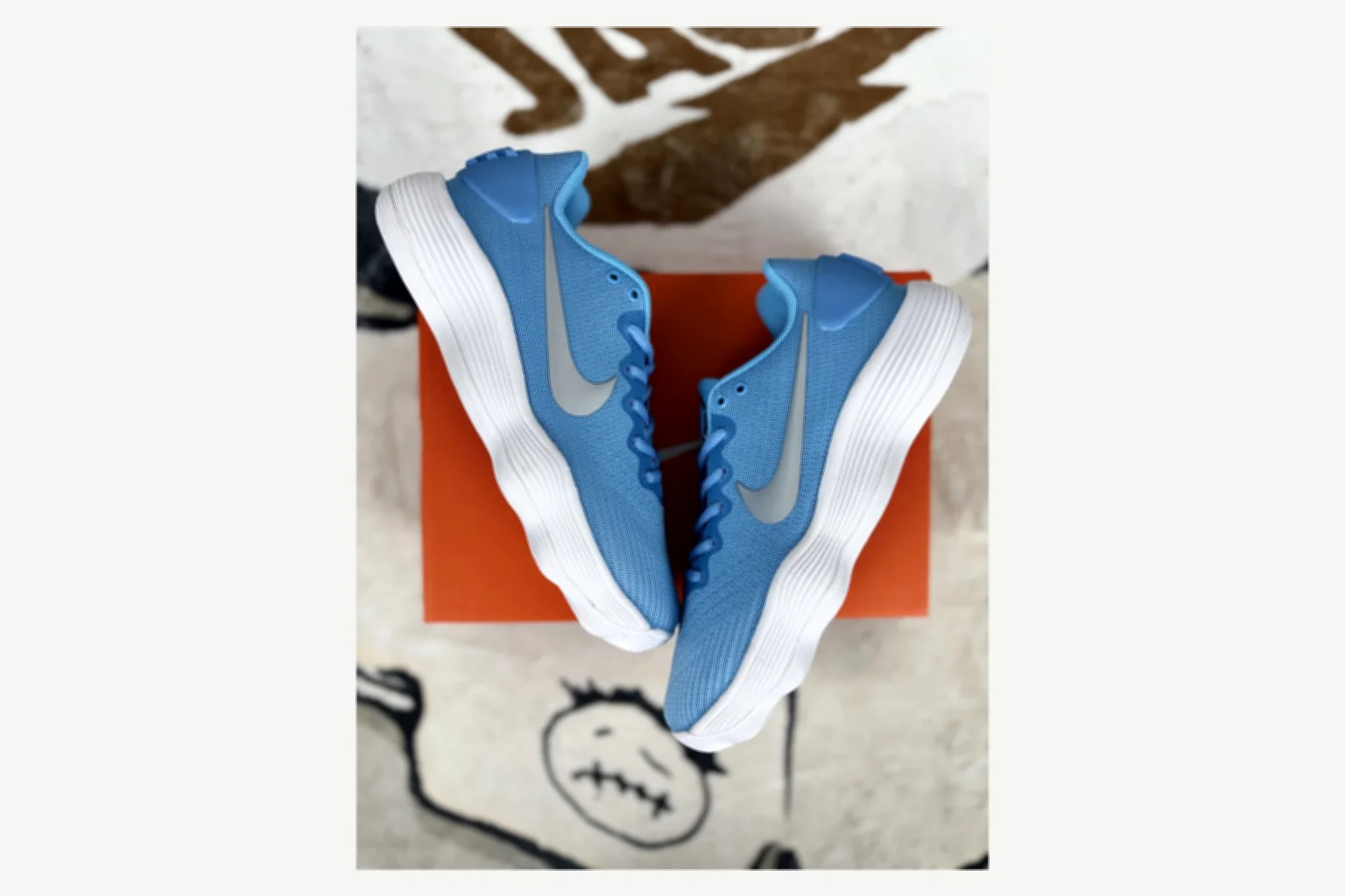 Nike Blue Silver Low Top Runner comparison proof image SKU 1194923779 thumbnail 5