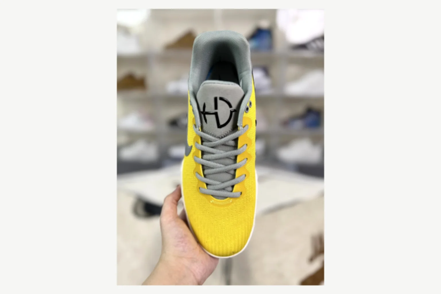 Nike Yellow Gray Low Top Runner comparison proof image SKU 1194923844 thumbnail 4