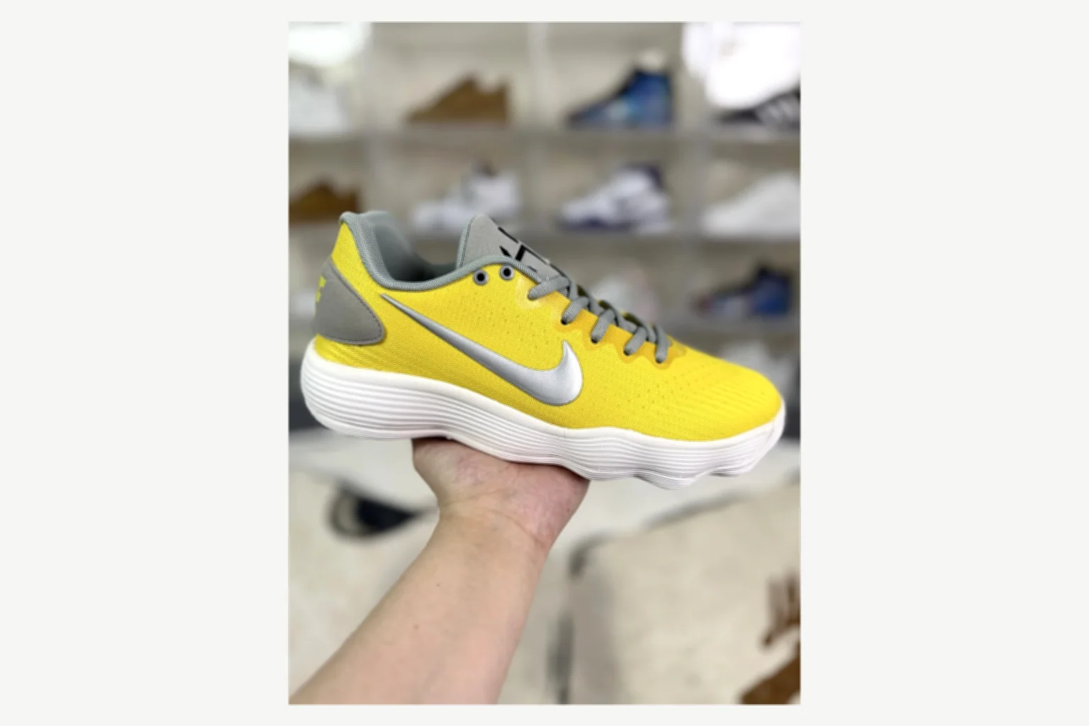 Nike Yellow Gray Low Top Runner comparison proof image SKU 1194923844 thumbnail 6