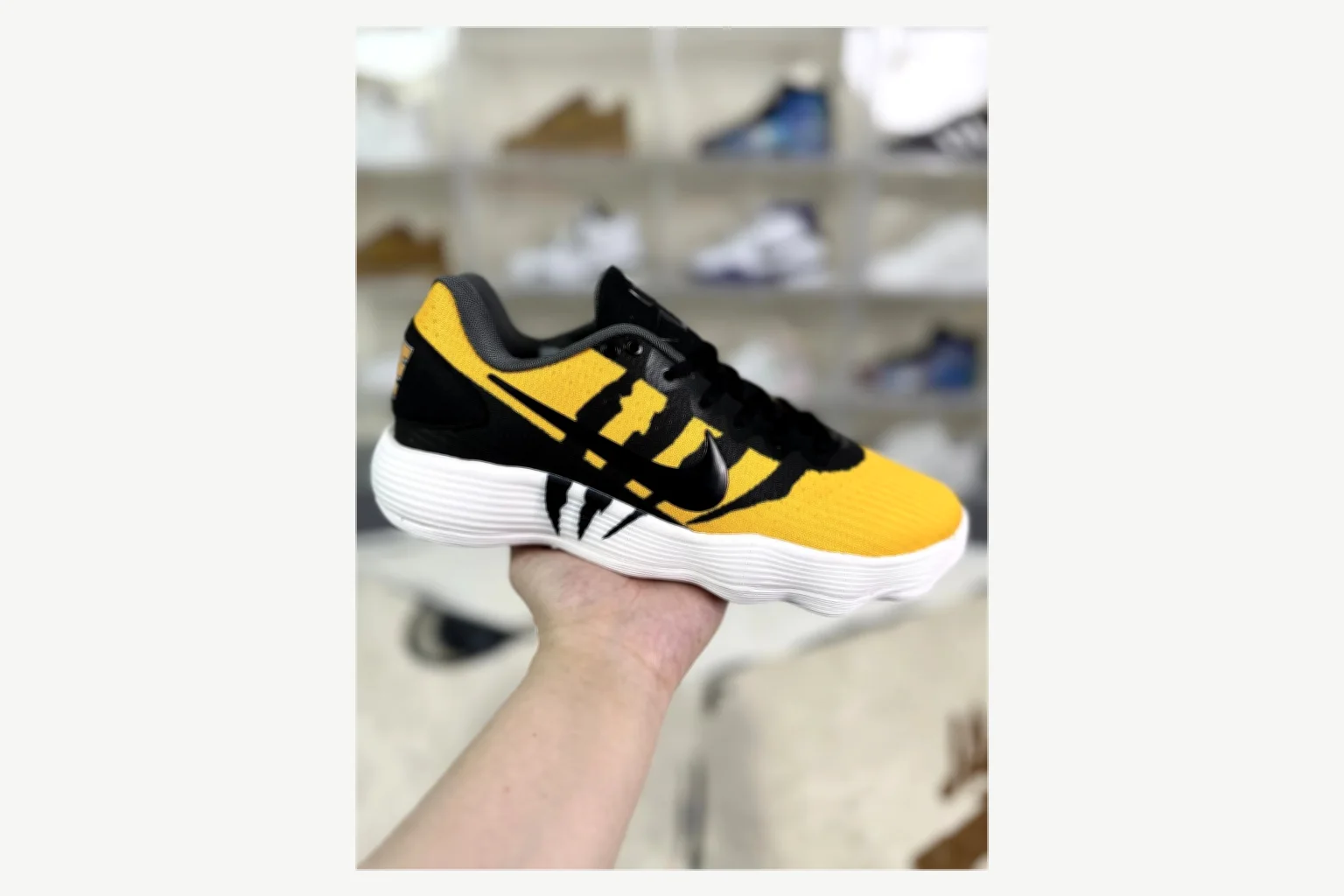 Nike Yellow Black Court Low Top comparison proof image SKU 1194923981 thumbnail 6