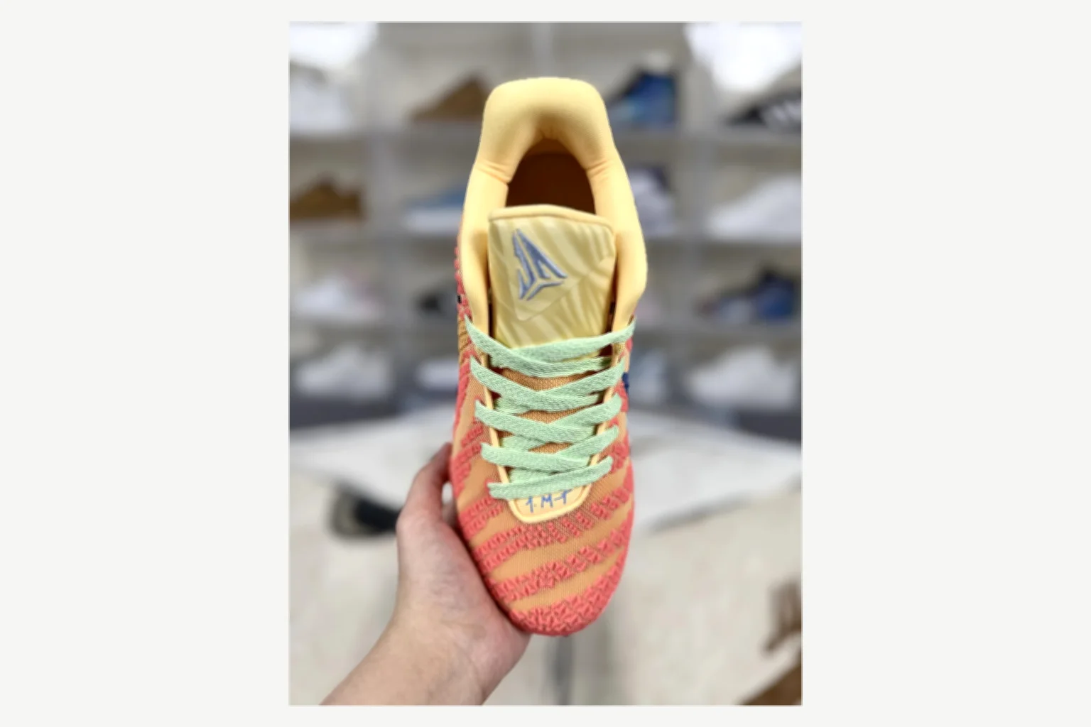 Nike Ja 3 Coral Lime Low Top comparison proof image SKU 1194924105 thumbnail 4