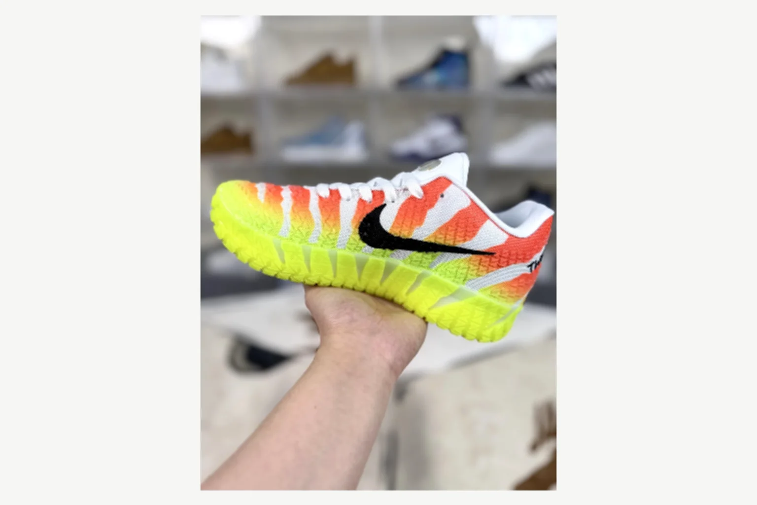 Nike Ja 3 White Red Lime Low Top comparison proof image SKU 1194924130 thumbnail 2