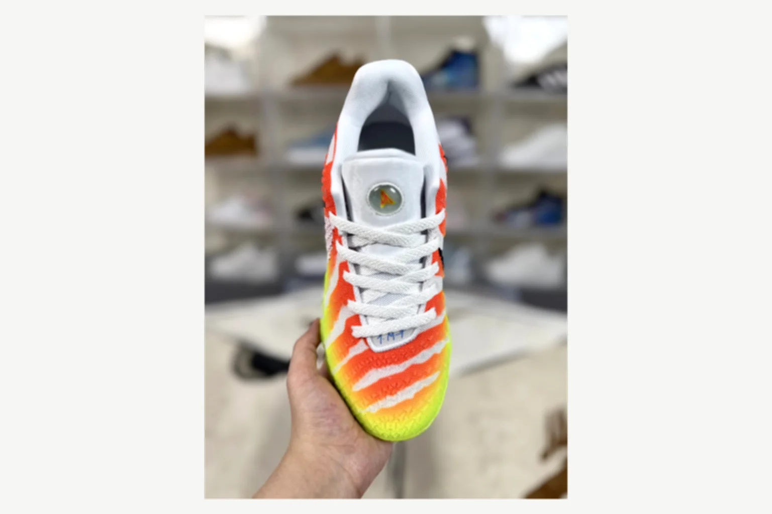 Nike Ja 3 White Red Lime Low Top comparison proof image SKU 1194924130 thumbnail 4