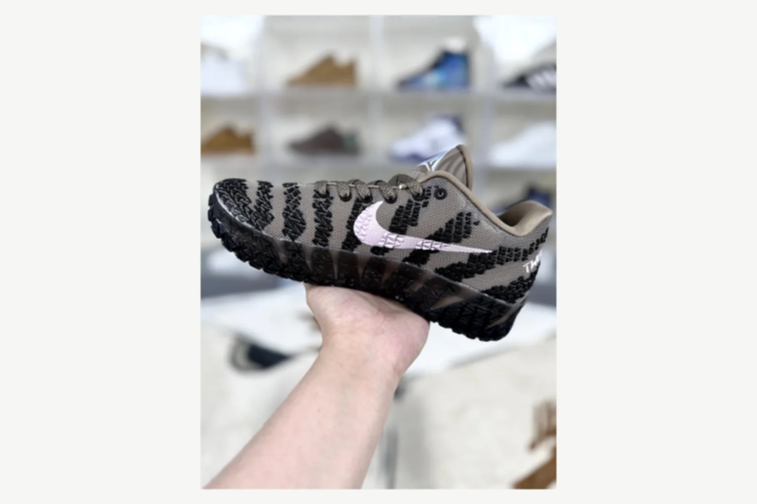Nike Ja 3 Cream Brown Low Top comparison proof image SKU 1194924186 thumbnail 2