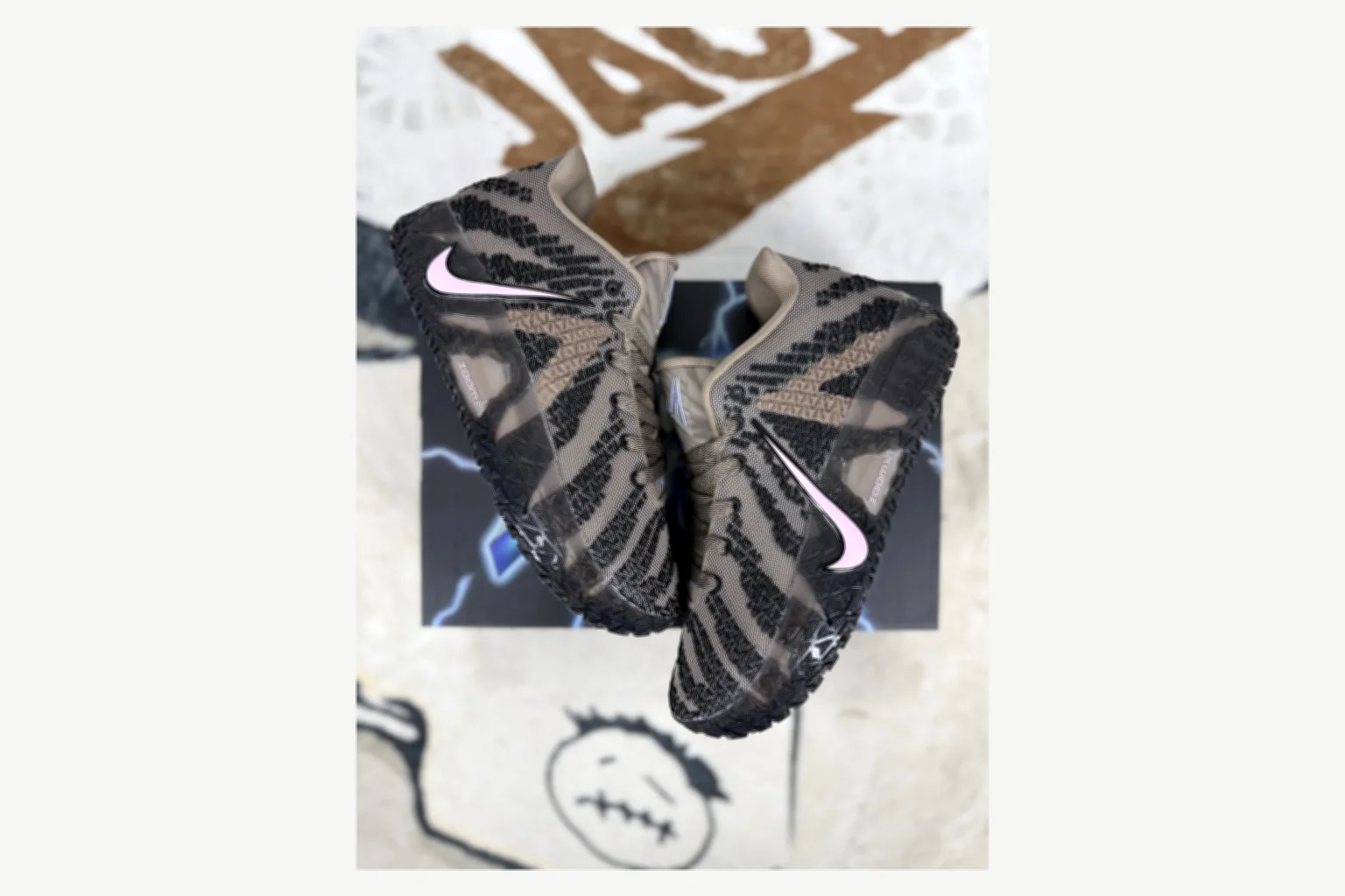 Nike Ja 3 Cream Brown Low Top comparison proof image SKU 1194924186 thumbnail 5
