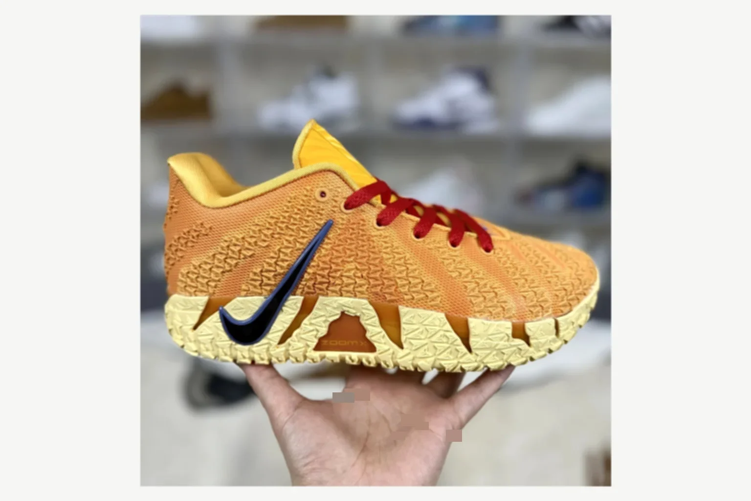 Nike Ja 3 White Red Low Top comparison proof image SKU 1194924242
