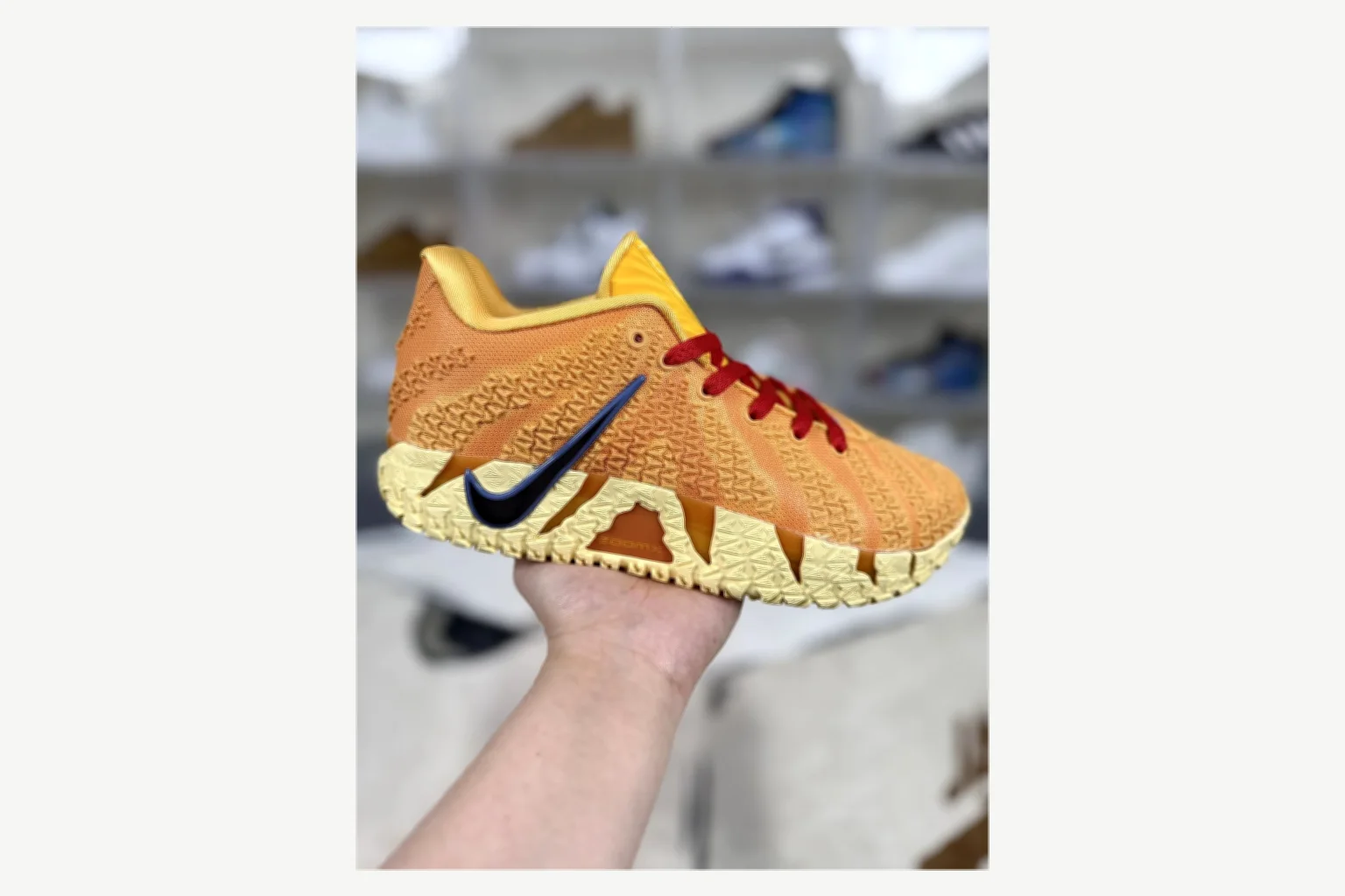 Nike Ja 3 White Red Low Top comparison proof image SKU 1194924242 thumbnail 6