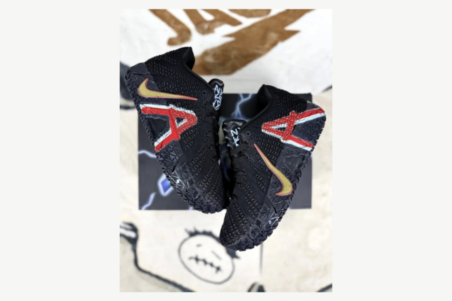 Nike Ja 3 Black White Low Top comparison proof image SKU 1194924361 thumbnail 5