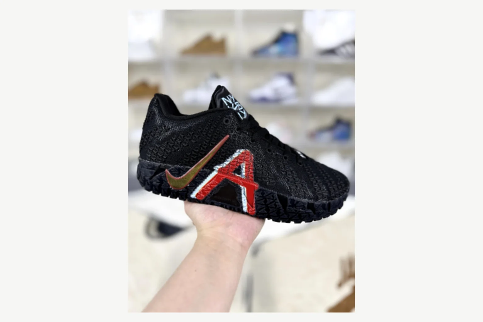 Nike Ja 3 Black White Low Top comparison proof image SKU 1194924361 thumbnail 6
