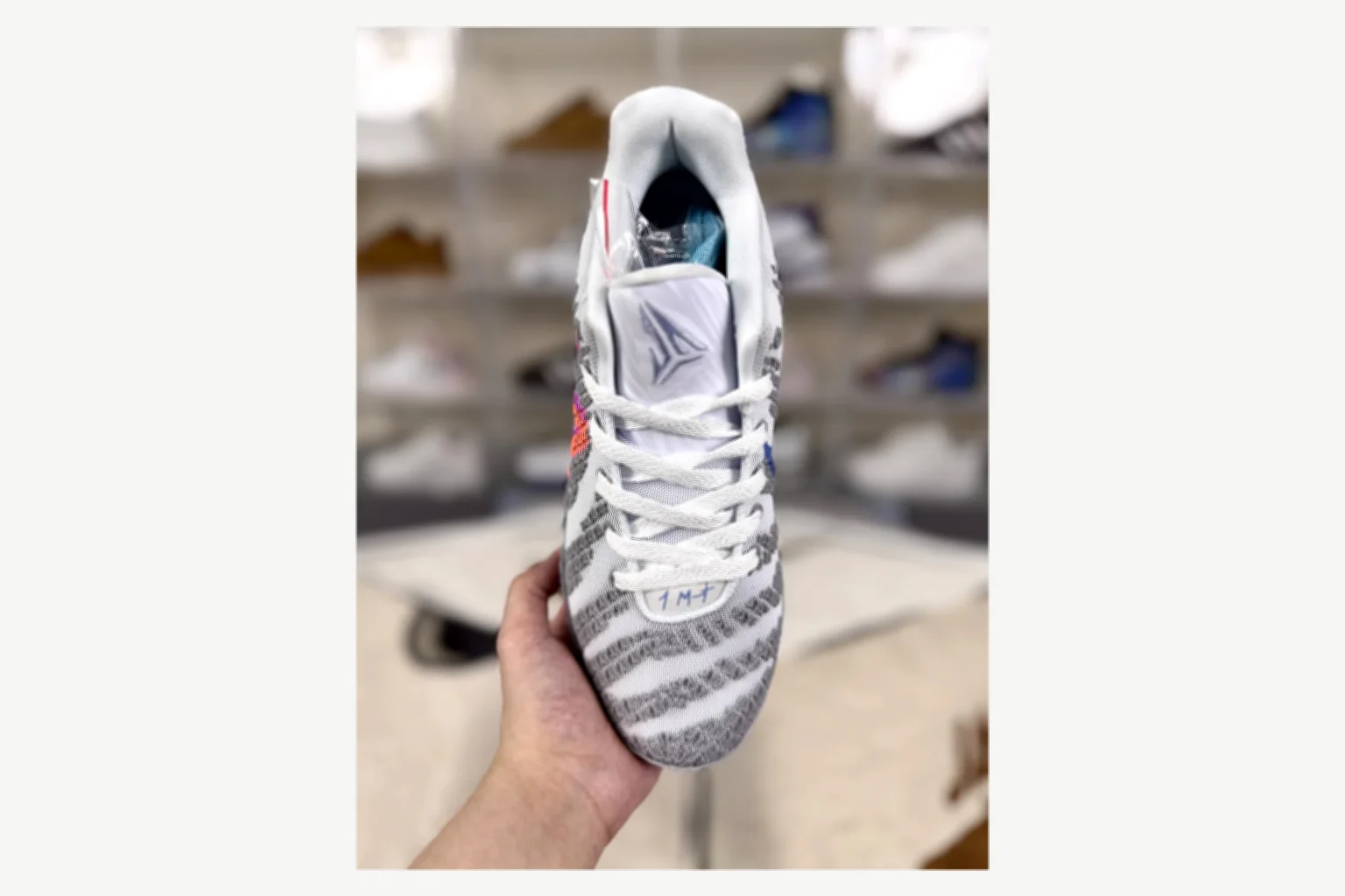 Nike Ja 3 Green White Low Top comparison proof image SKU 1194924391 thumbnail 4