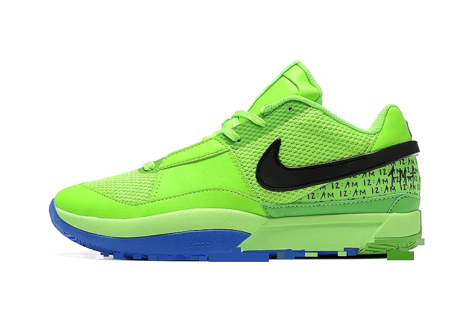 Nike Kobe style basketball Volt Blue 2896 comparison signal note six-photo gallery thumbnail 2