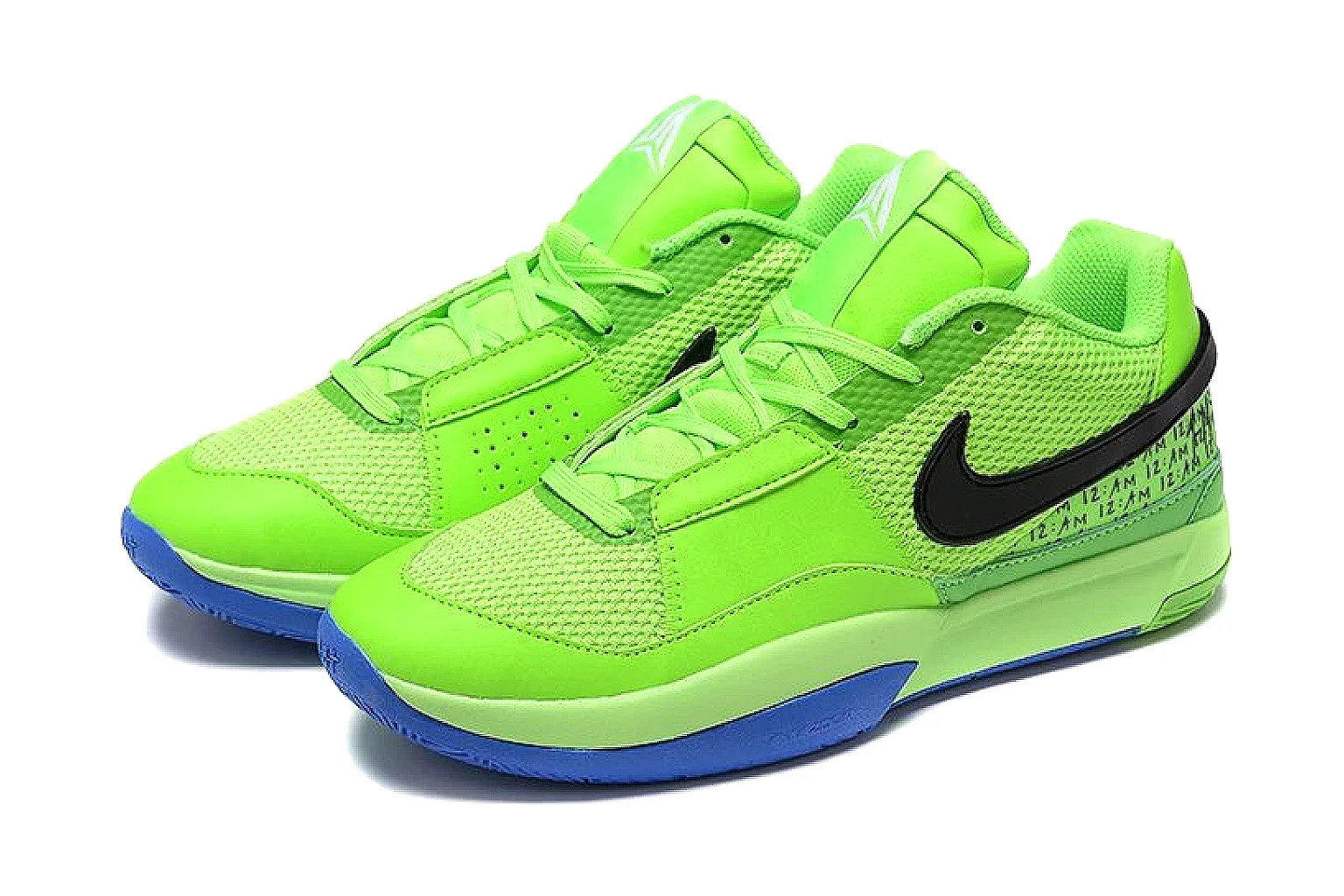 Nike Kobe style basketball Volt Blue 2896 comparison signal note six-photo gallery