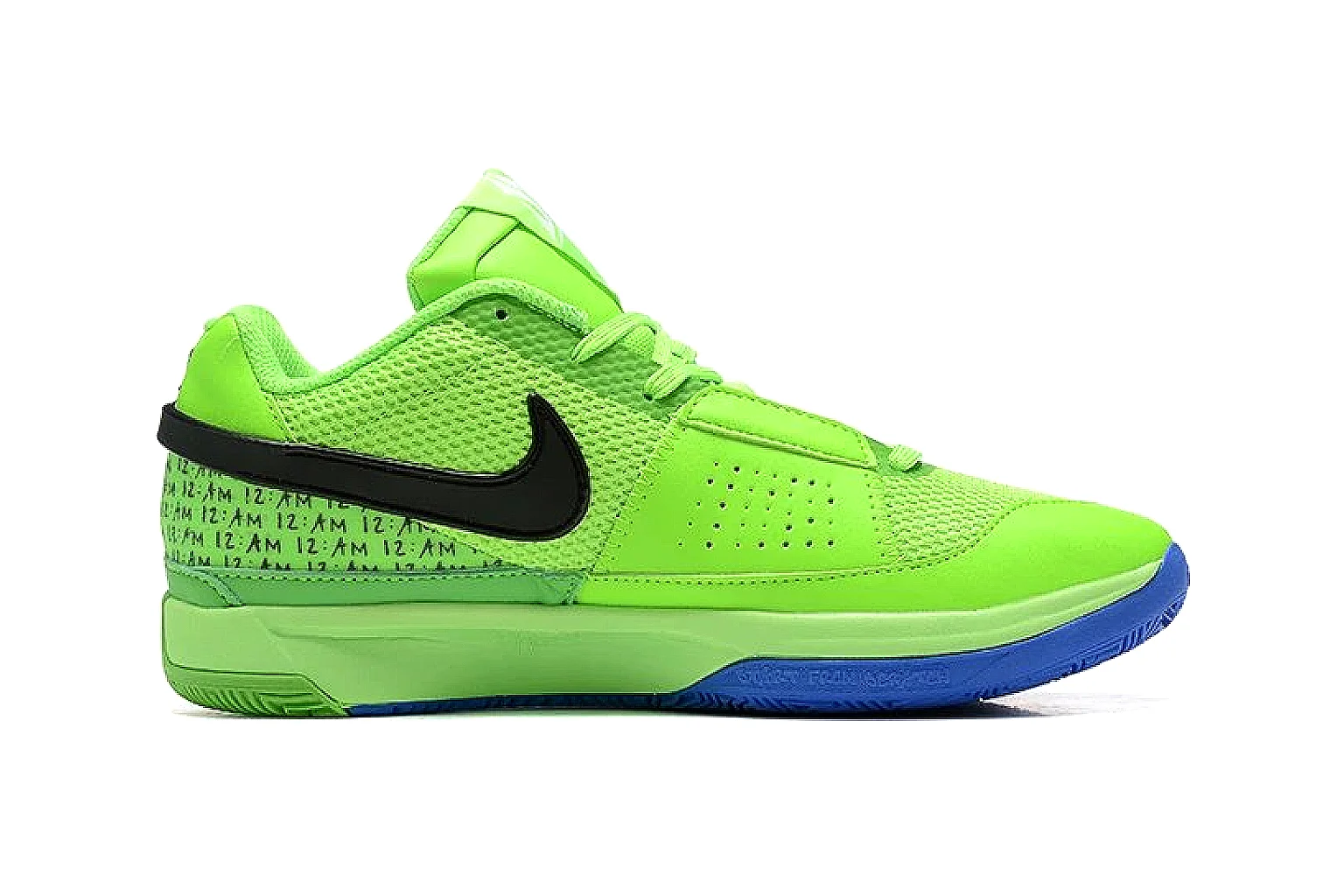 Nike Kobe style basketball Volt Blue 2896 comparison signal note six-photo gallery thumbnail 6