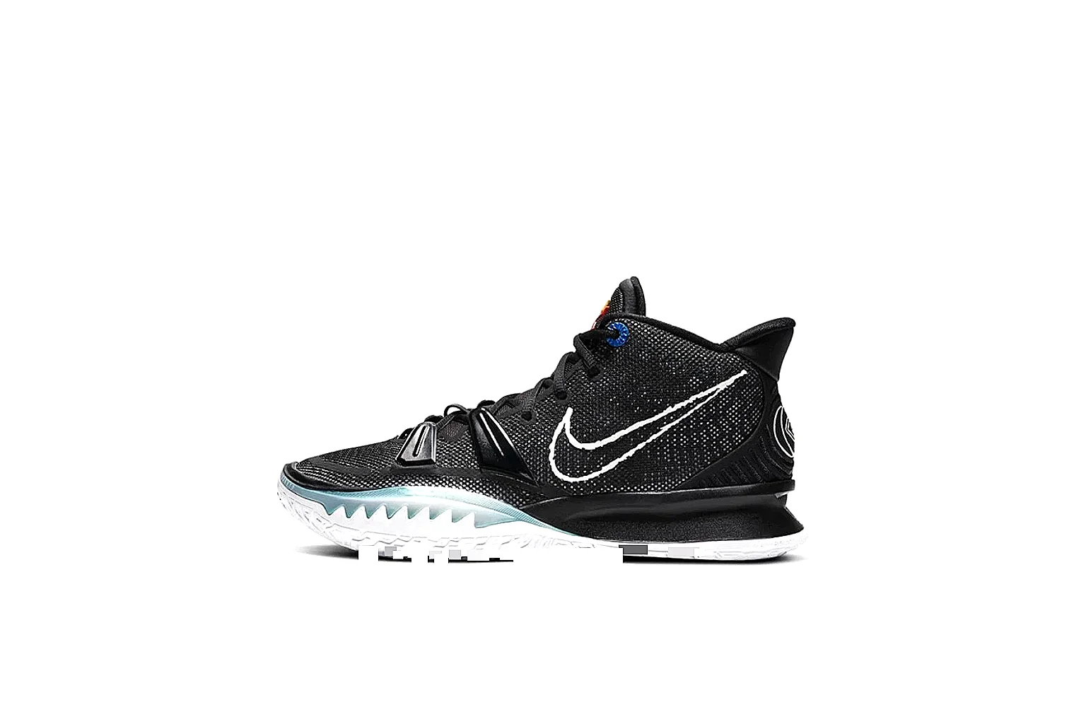 kakoscout.com Nike Black Kyrie Basketball Shoe 1318 Black mid-top product image