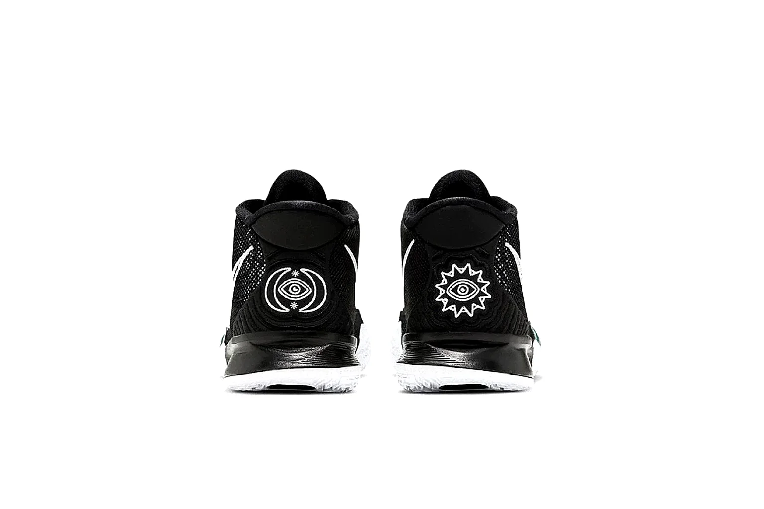 kakoscout.com Nike Black Kyrie Basketball Shoe 1318 Black mid-top product image thumbnail 3