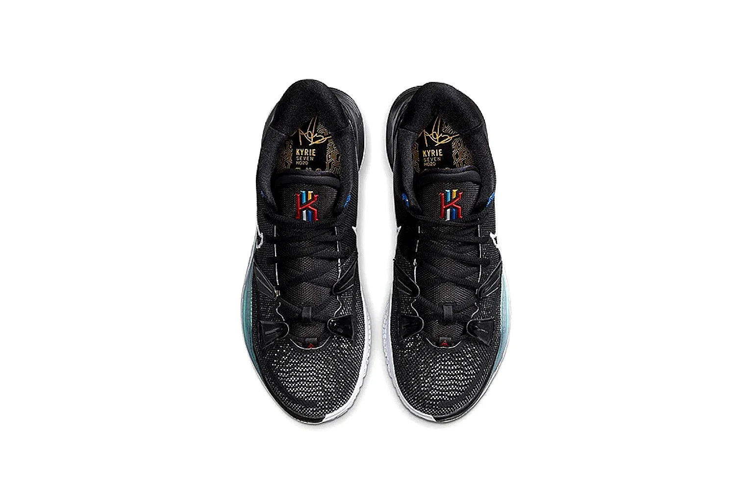 kakoscout.com Nike Black Kyrie Basketball Shoe 1318 Black mid-top product image thumbnail 4