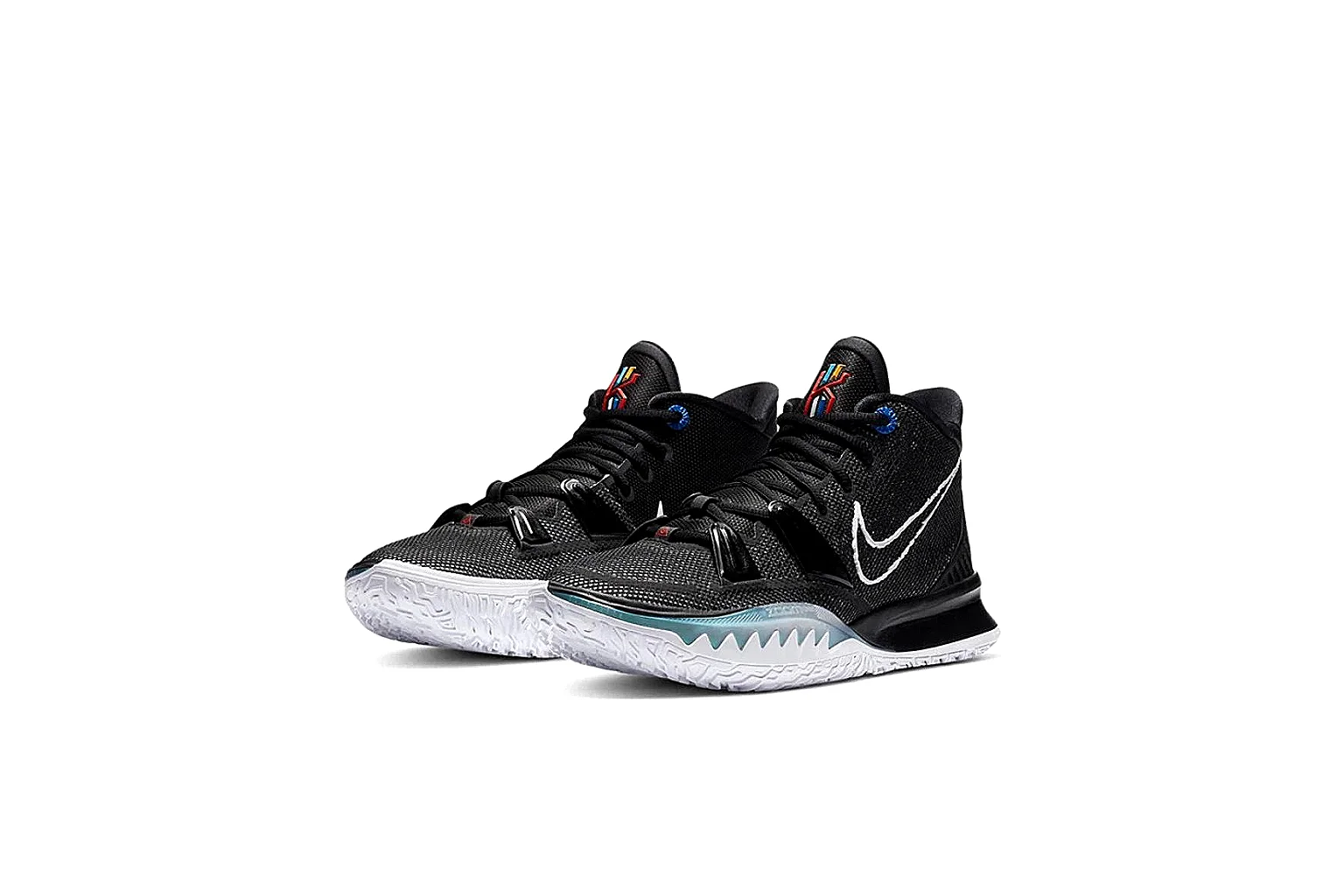 kakoscout.com Nike Black Kyrie Basketball Shoe 1318 Black mid-top product image thumbnail 6