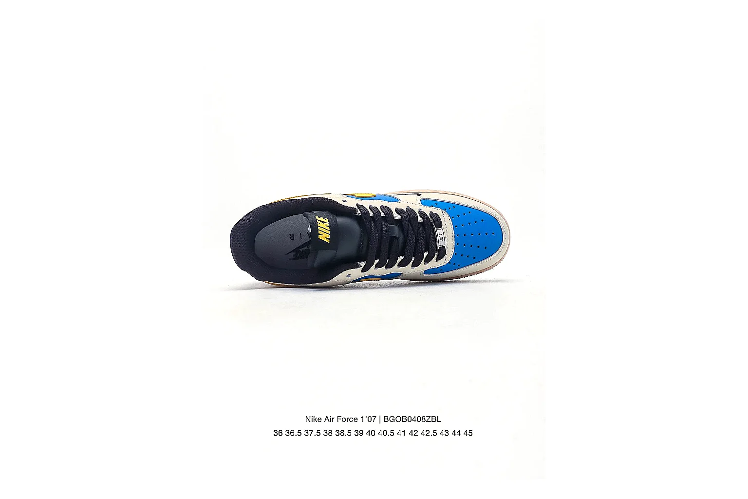kakoscout.com Nike Low Court Beige Blue Yellow comparison signal card six-photo gallery thumbnail 3
