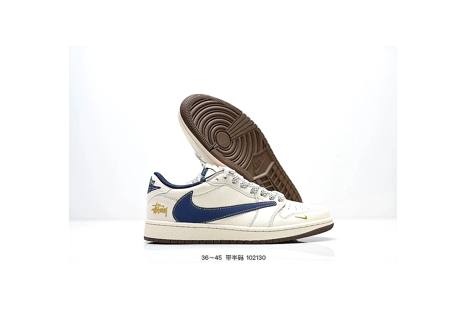 kakoscout.com Nike Low Court Cream Navy comparison signal card six-photo gallery thumbnail 4