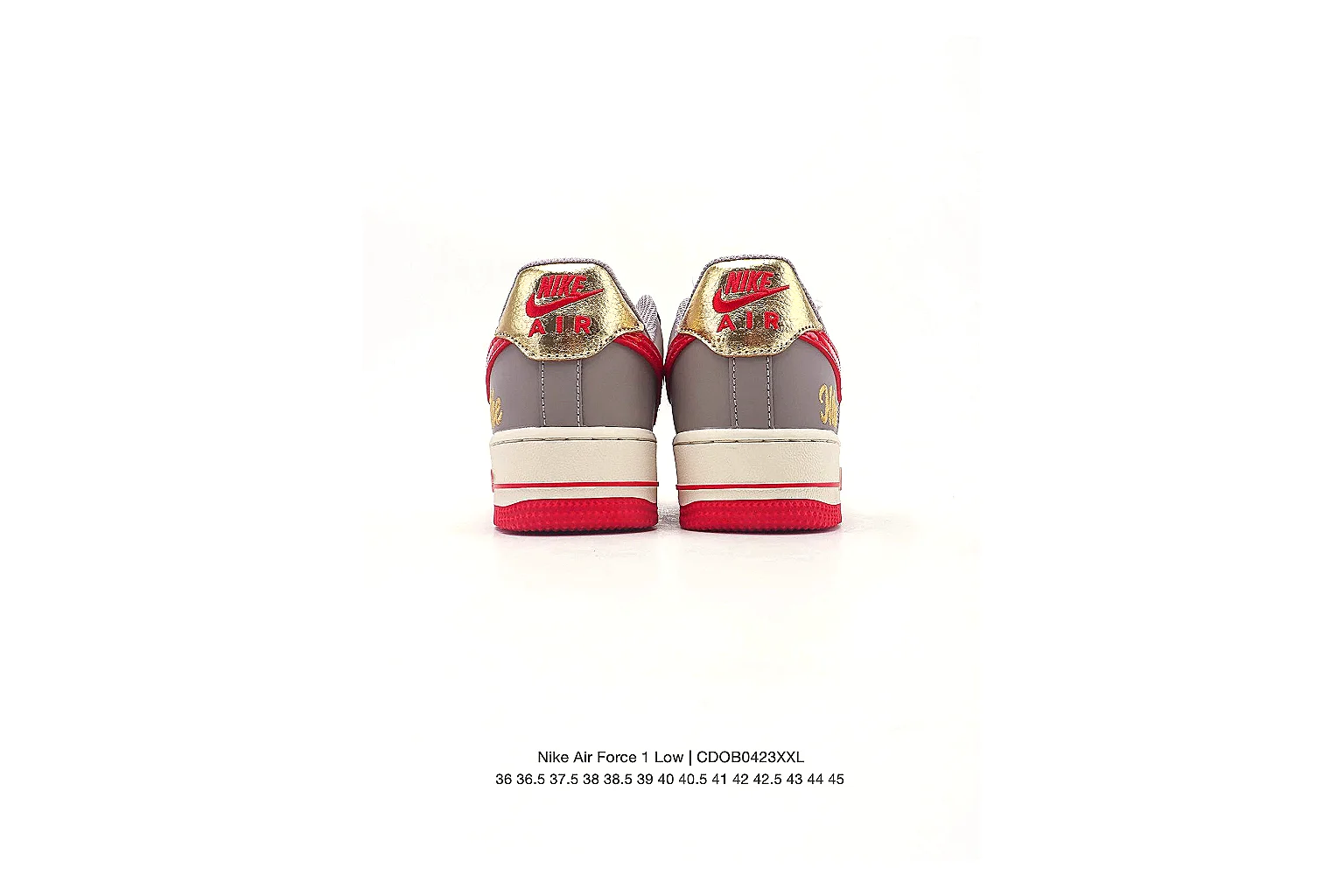 kakoscout.com Nike Low Court Gray Red comparison signal card six-photo gallery thumbnail 4