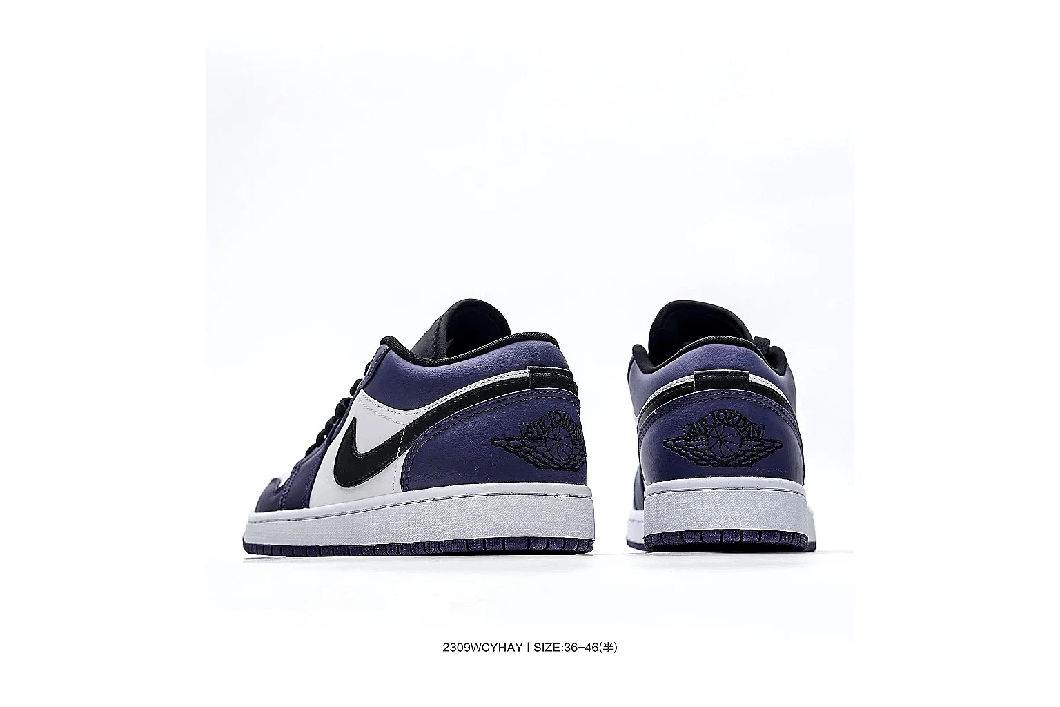 kakoscout.com Nike Low Court Navy White comparison signal card six-photo gallery thumbnail 3