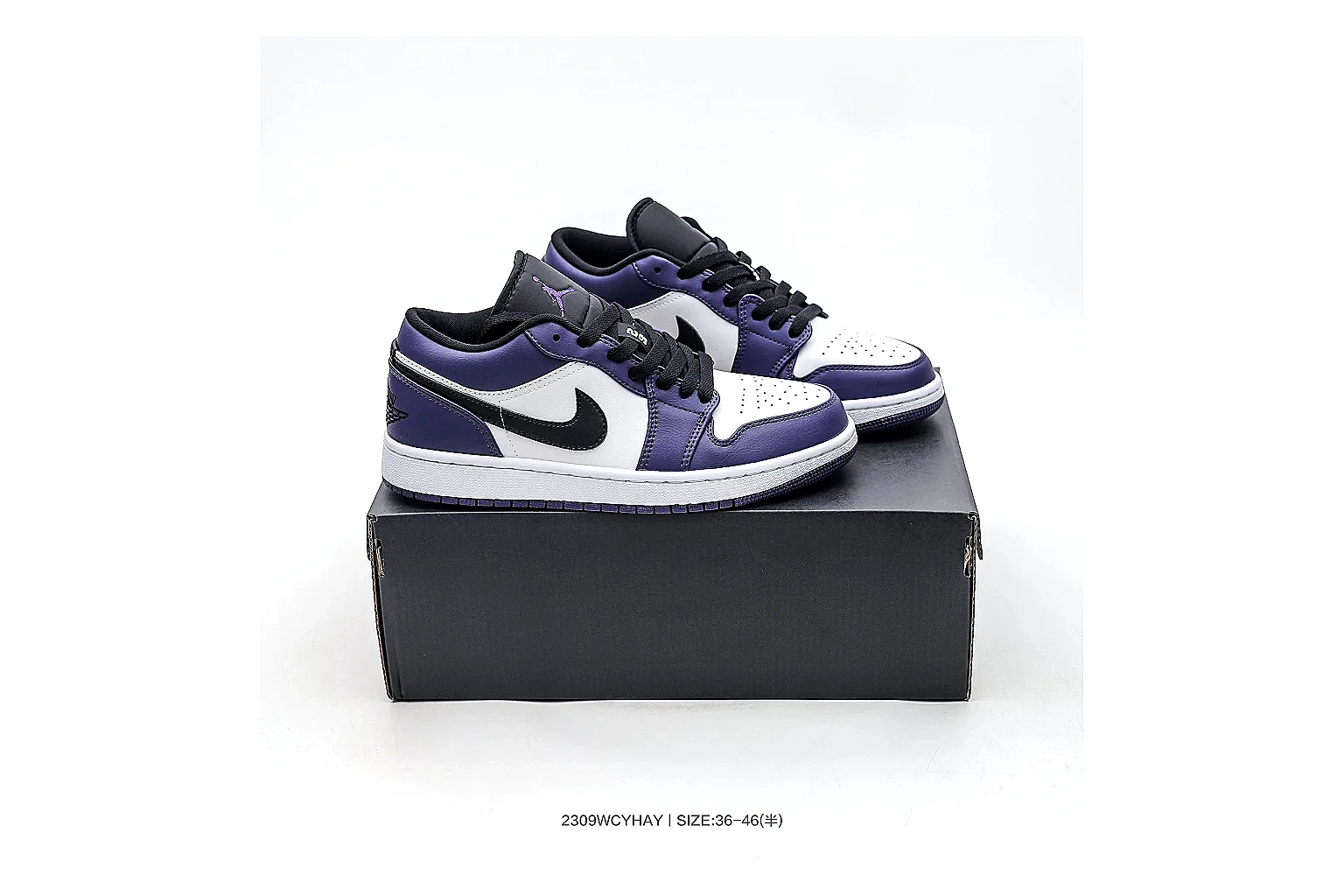 kakoscout.com Nike Low Court Navy White comparison signal card six-photo gallery thumbnail 5