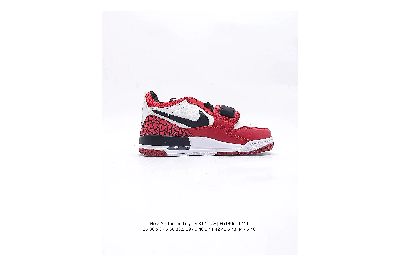 kakoscout.com Nike Low Court Red Black comparison signal card six-photo gallery