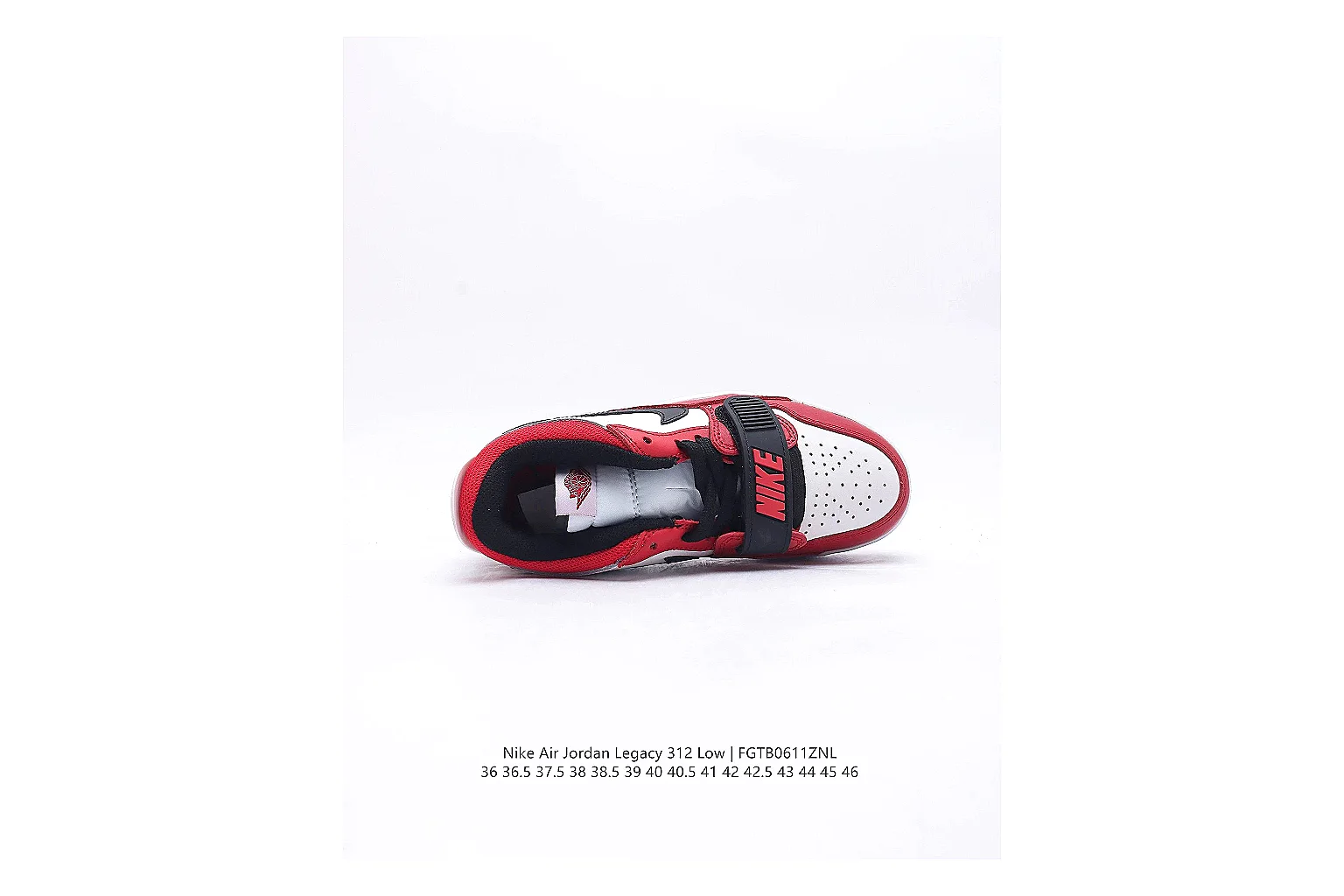 kakoscout.com Nike Low Court Red Black comparison signal card six-photo gallery thumbnail 3