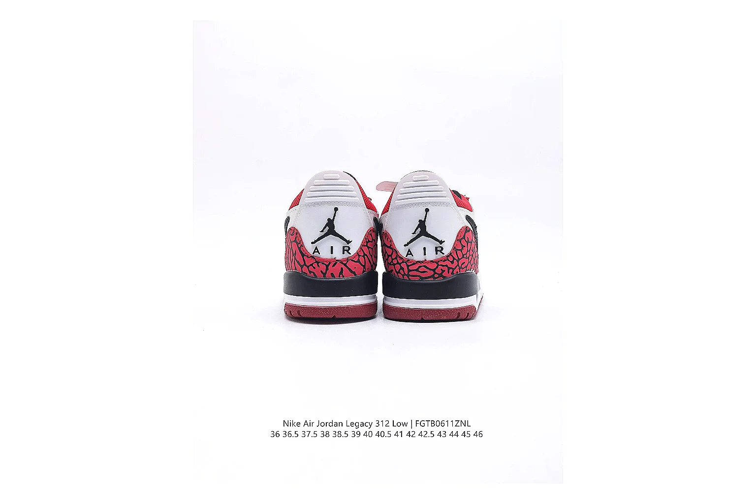 kakoscout.com Nike Low Court Red Black comparison signal card six-photo gallery thumbnail 4
