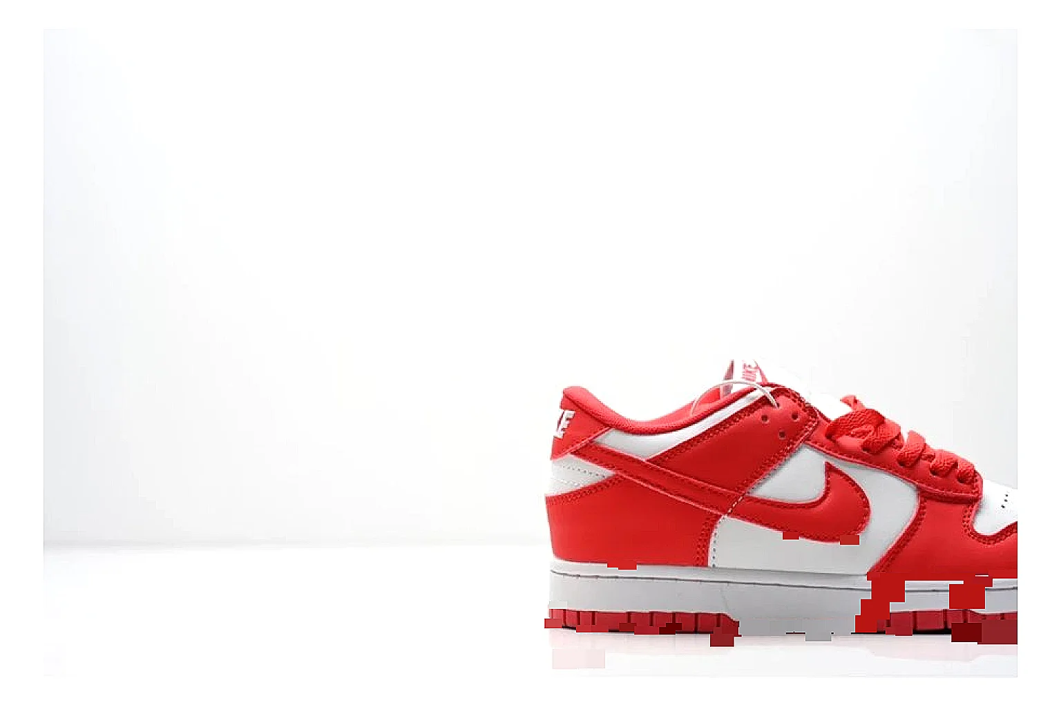 kakoscout.com Nike Low Court Red White comparison signal card six-photo gallery thumbnail 2