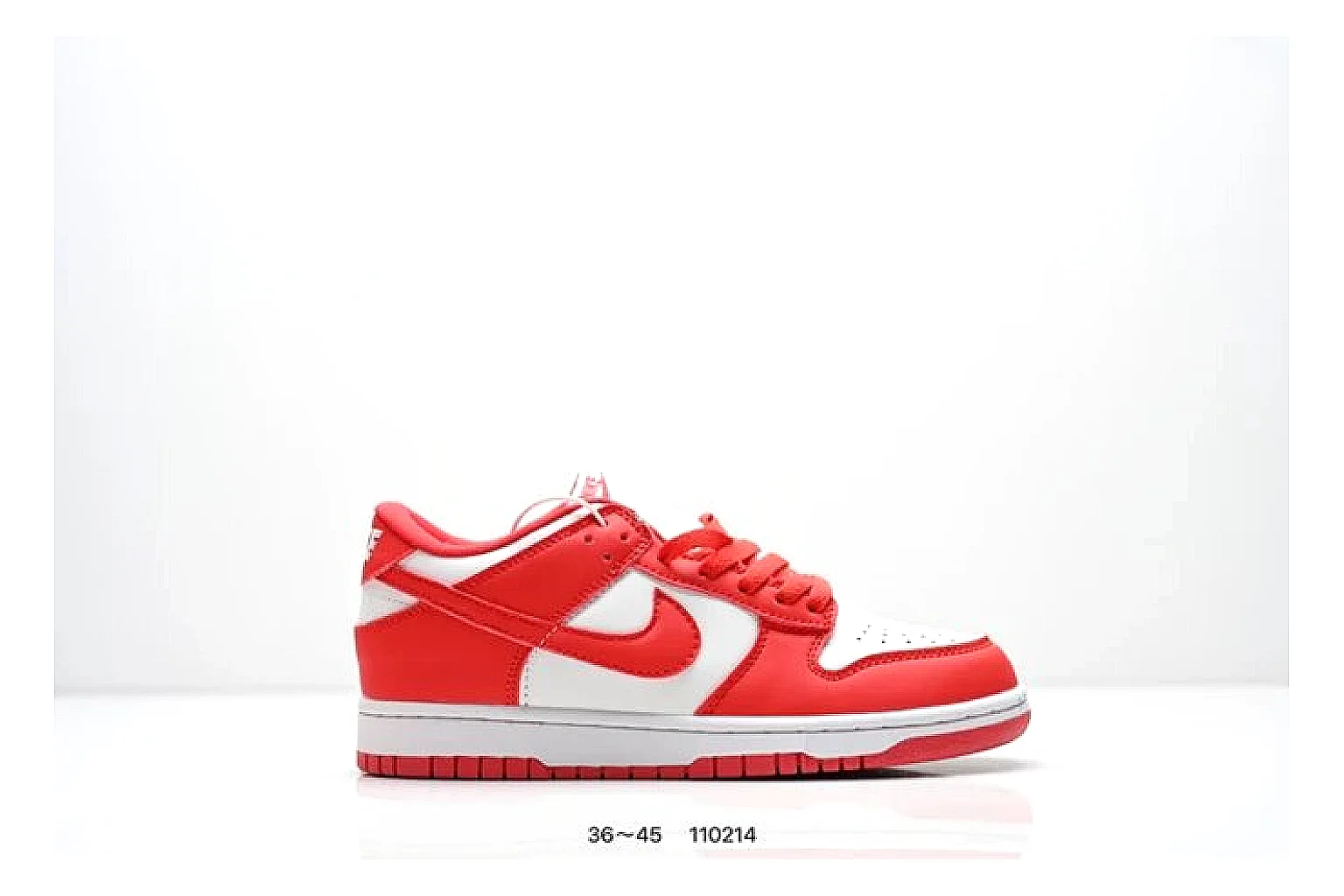 kakoscout.com Nike Low Court Red White comparison signal card six-photo gallery thumbnail 6