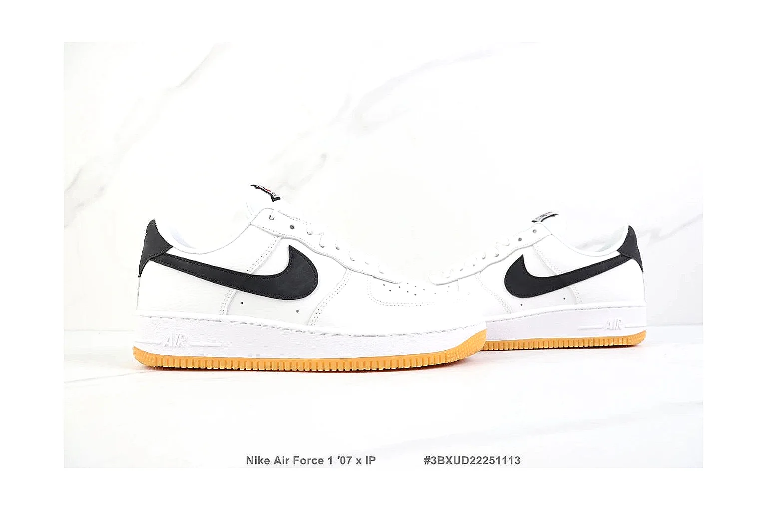 kakoscout.com Nike Low Court White Black Gum comparison signal card six-photo gallery thumbnail 6