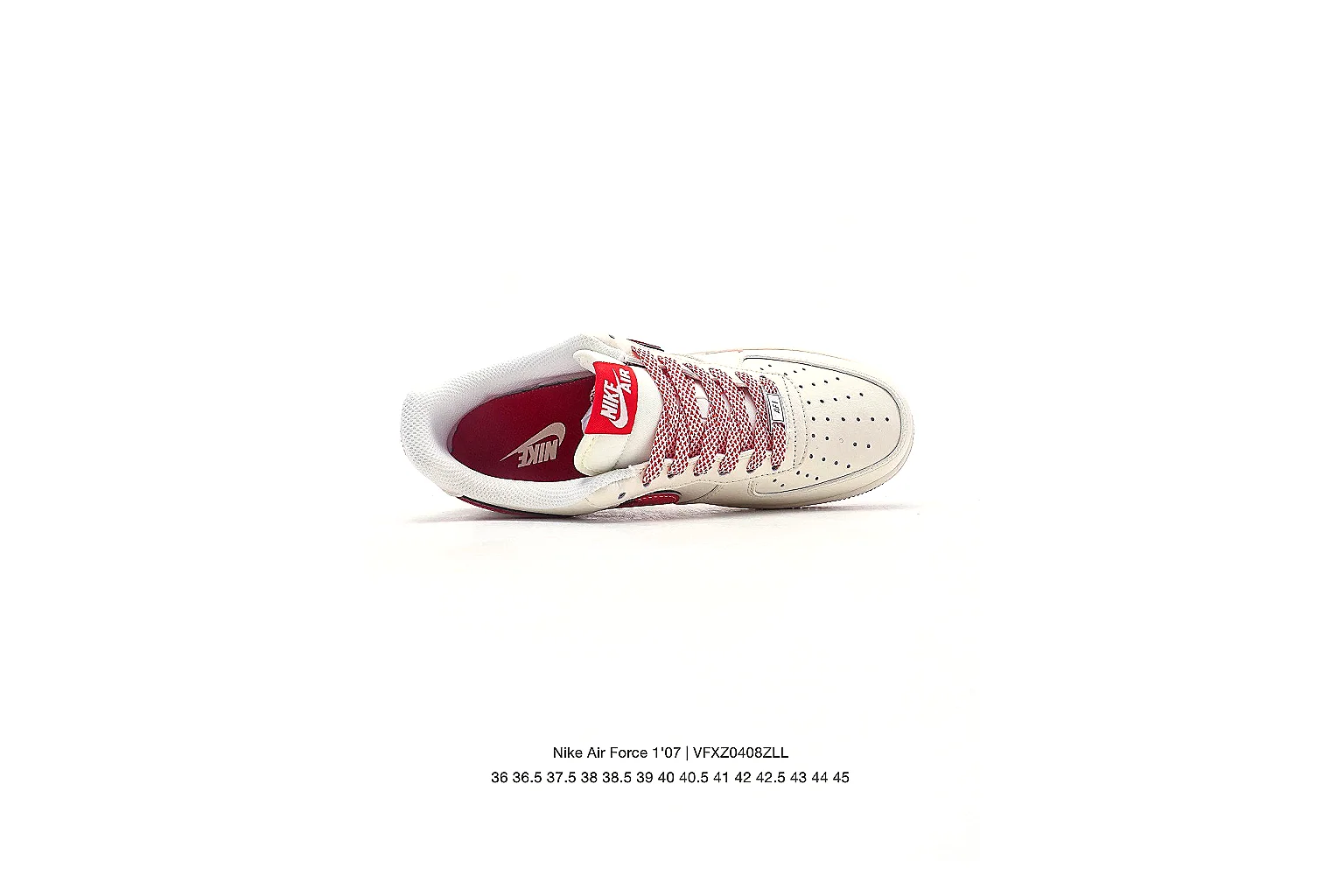 kakoscout.com Nike Low Court White Red comparison signal card six-photo gallery thumbnail 3