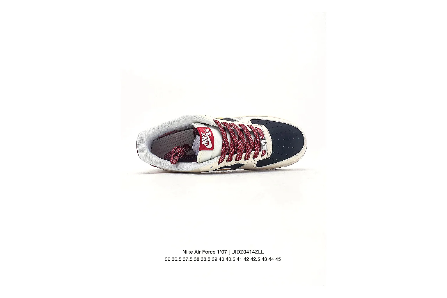 kakoscout.com Nike Low Court White Yellow Red comparison signal card six-photo gallery thumbnail 3