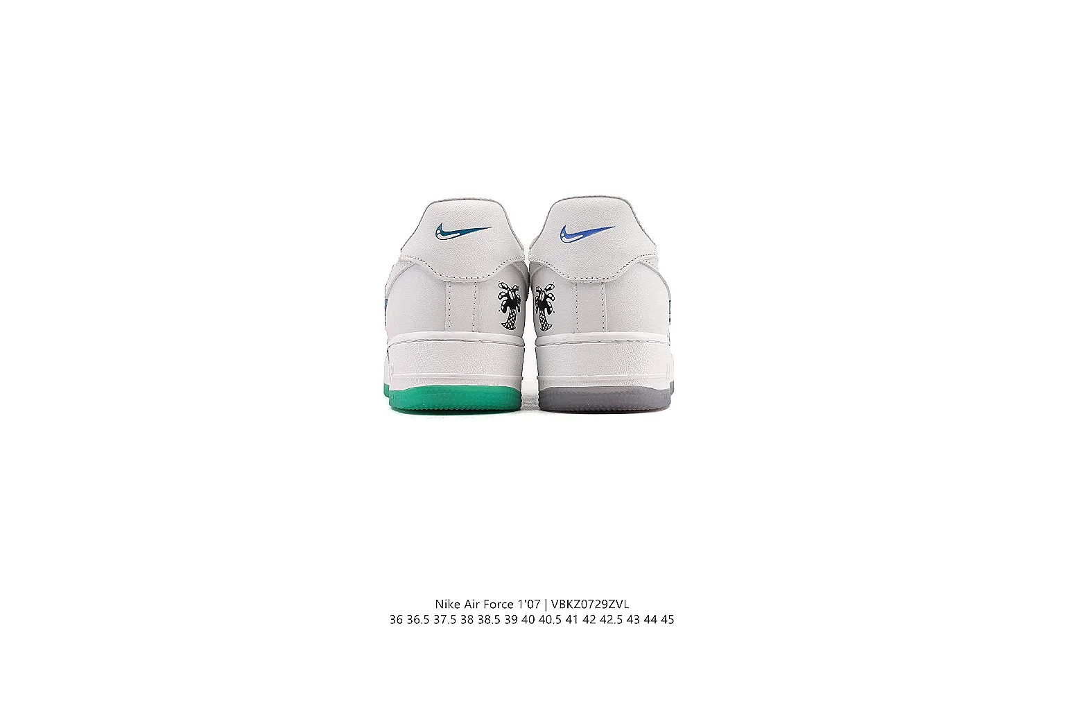 kakoscout.com Nike White Green Low Skate 1185 White Green low-top product image thumbnail 4