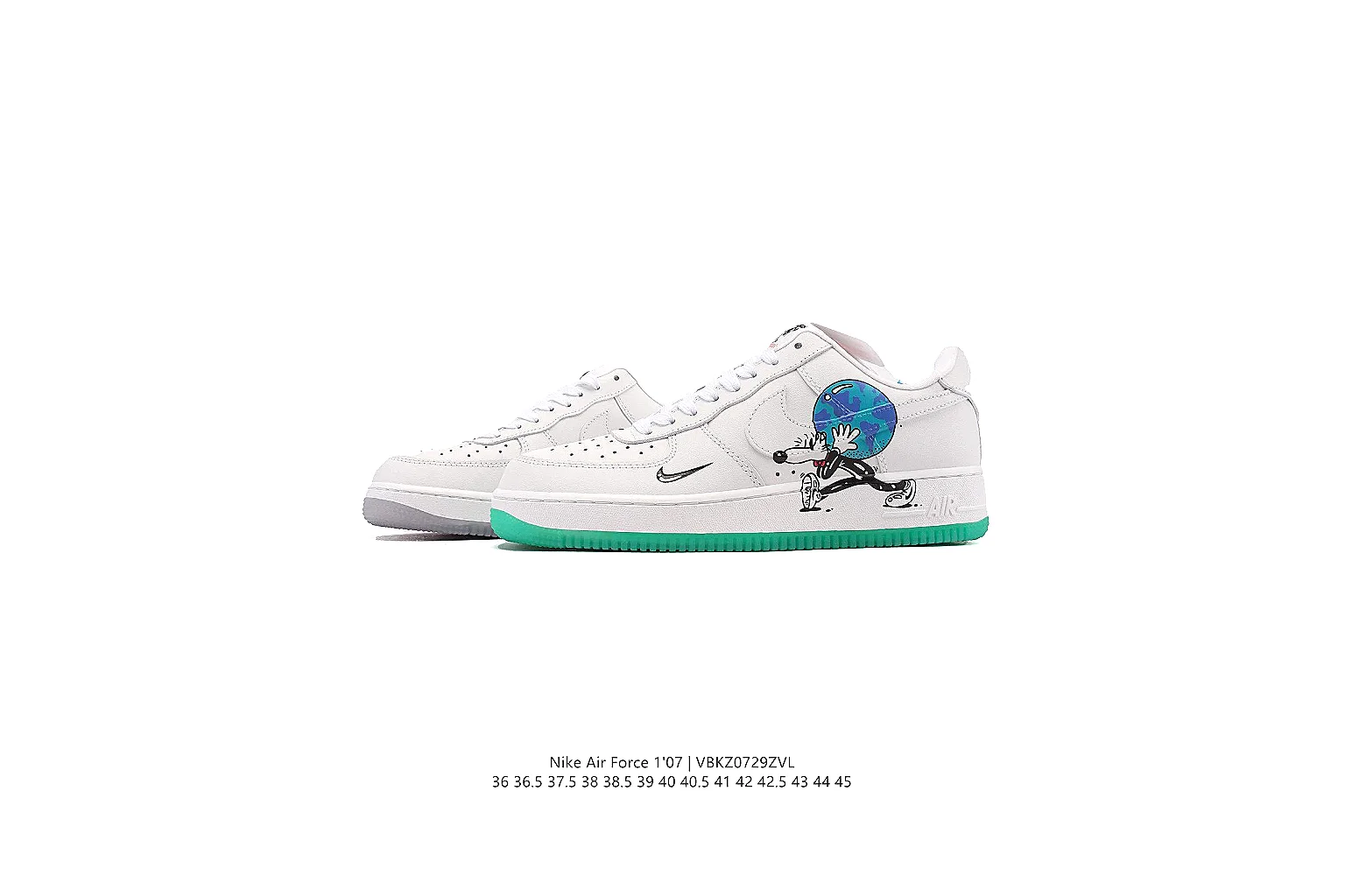 kakoscout.com Nike White Green Low Skate 1185 White Green low-top product image thumbnail 6