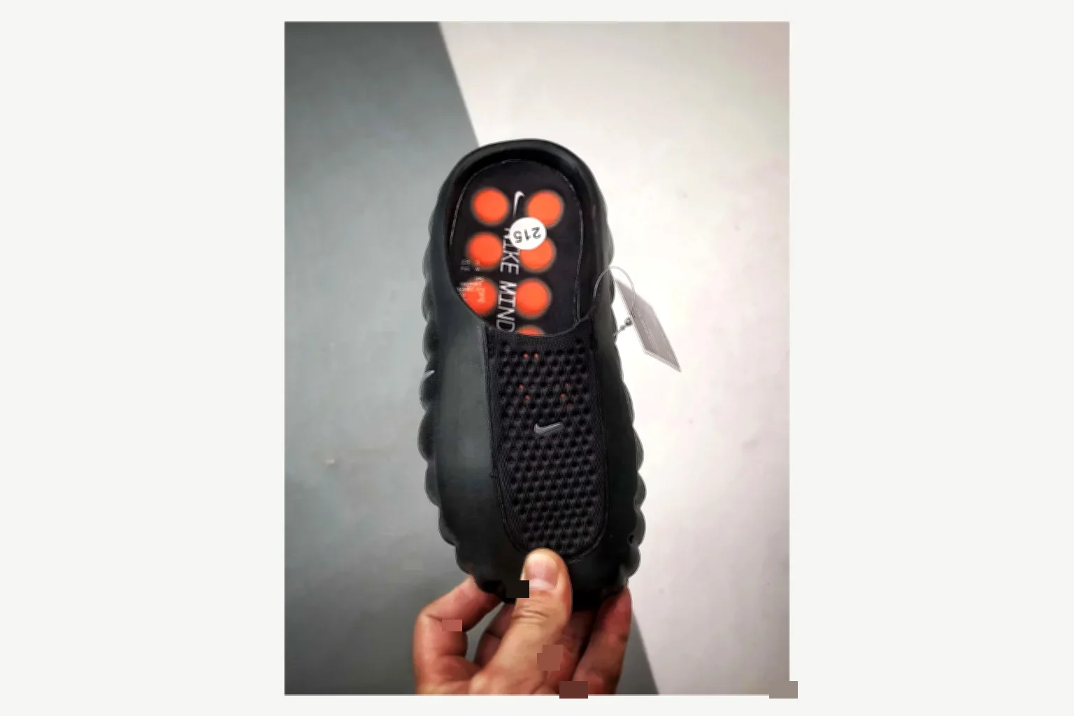 Nike Mind 001 Black White Low Top comparison proof image SKU 1182167061